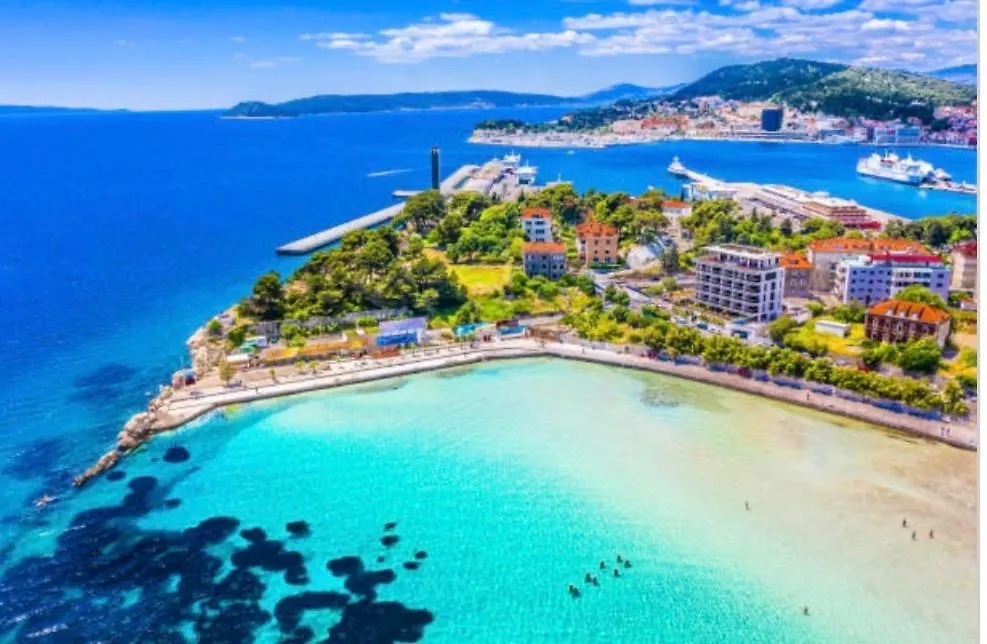 Beachside Apartment Attico Split 0*,